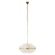 Chandelier Desire brushed gold medium