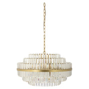 Chandelier Desire brushed gold medium