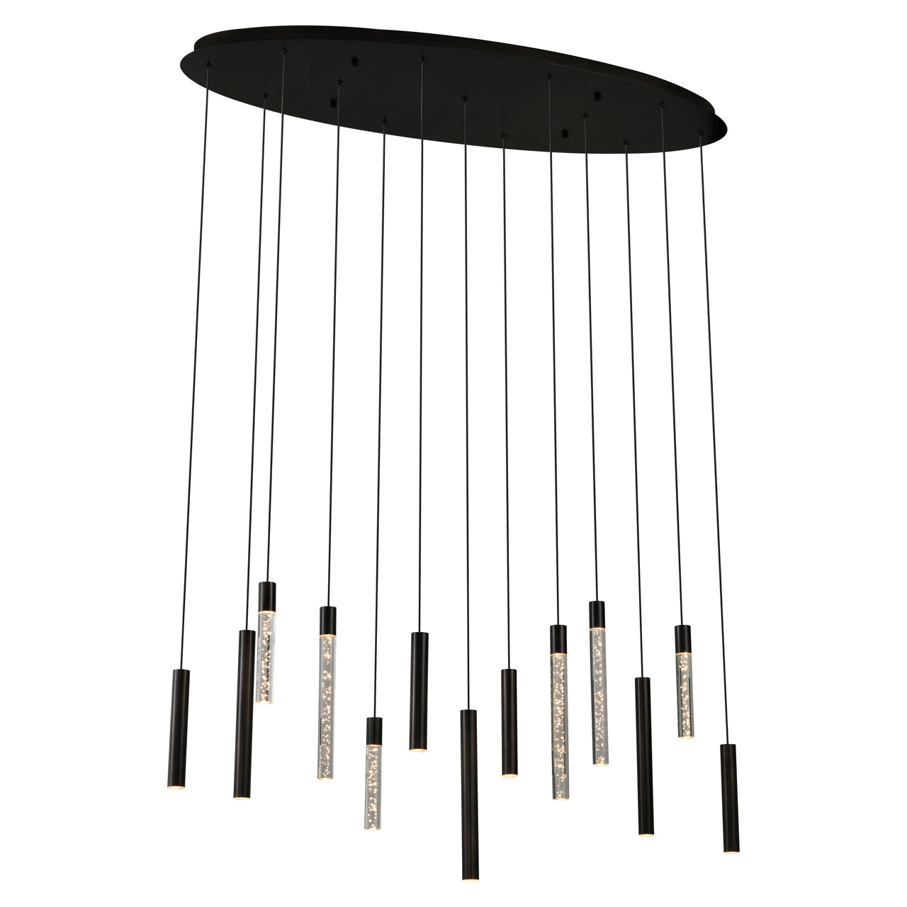 Chandelier Oxley bronze large