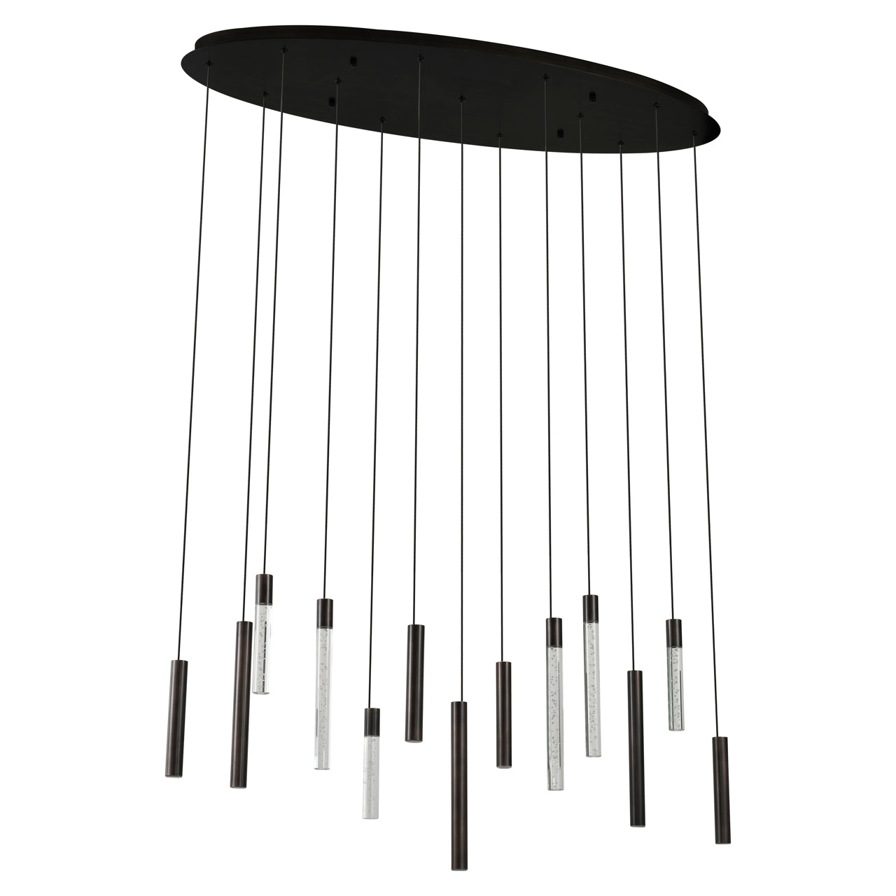 Chandelier Oxley bronze large