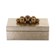 Storage box Norah gold