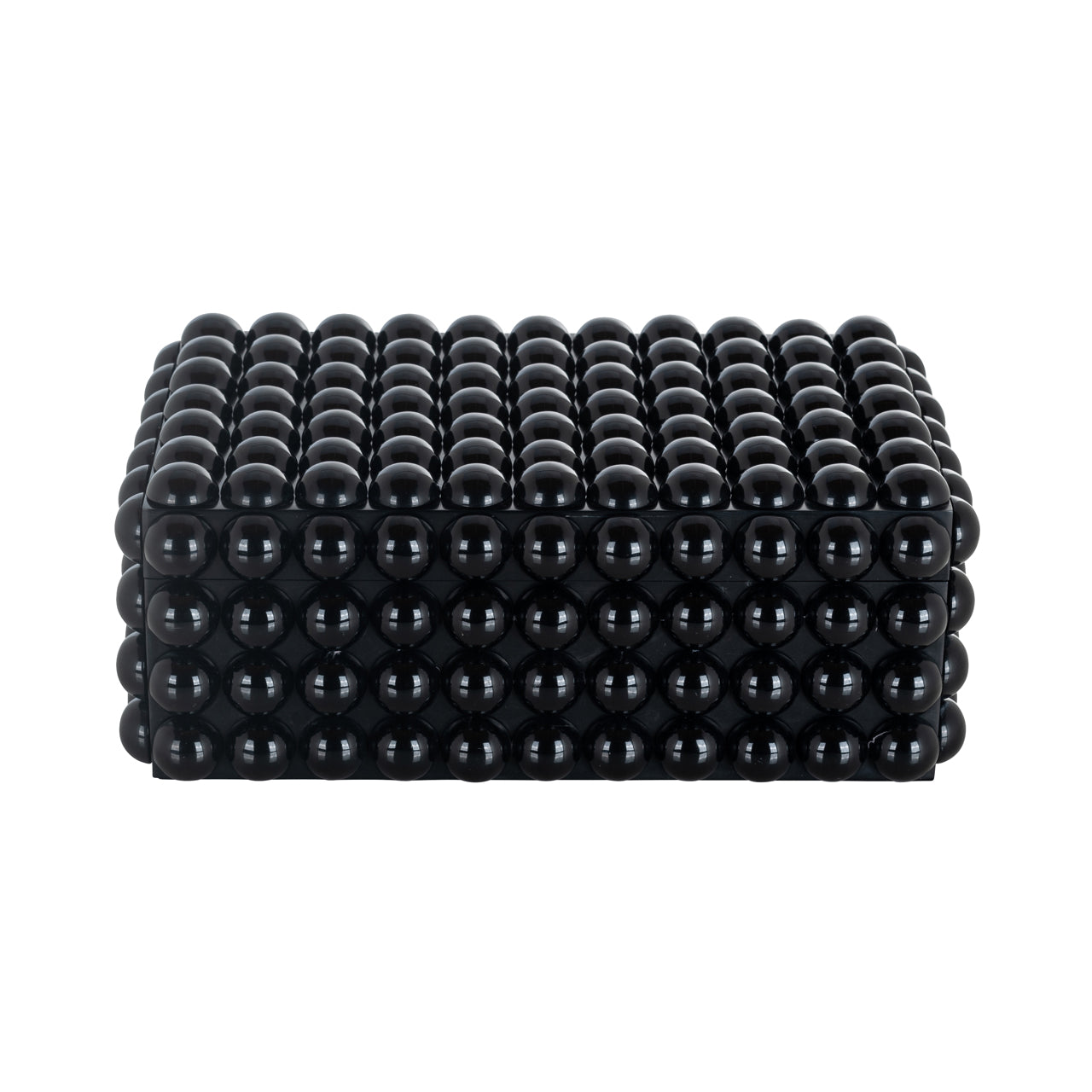Storage box Batool black large
