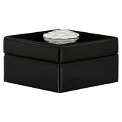 Storage box Lune black/white