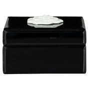 Storage box Lune black/white