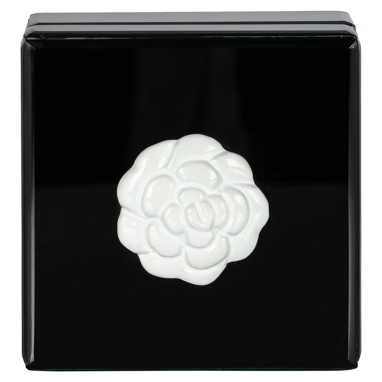 Storage box Lune black/white