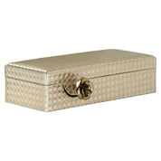 Storage box Trace gold small