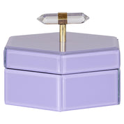 Storage box Jutta purple small