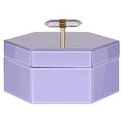 Storage box Jutta purple large