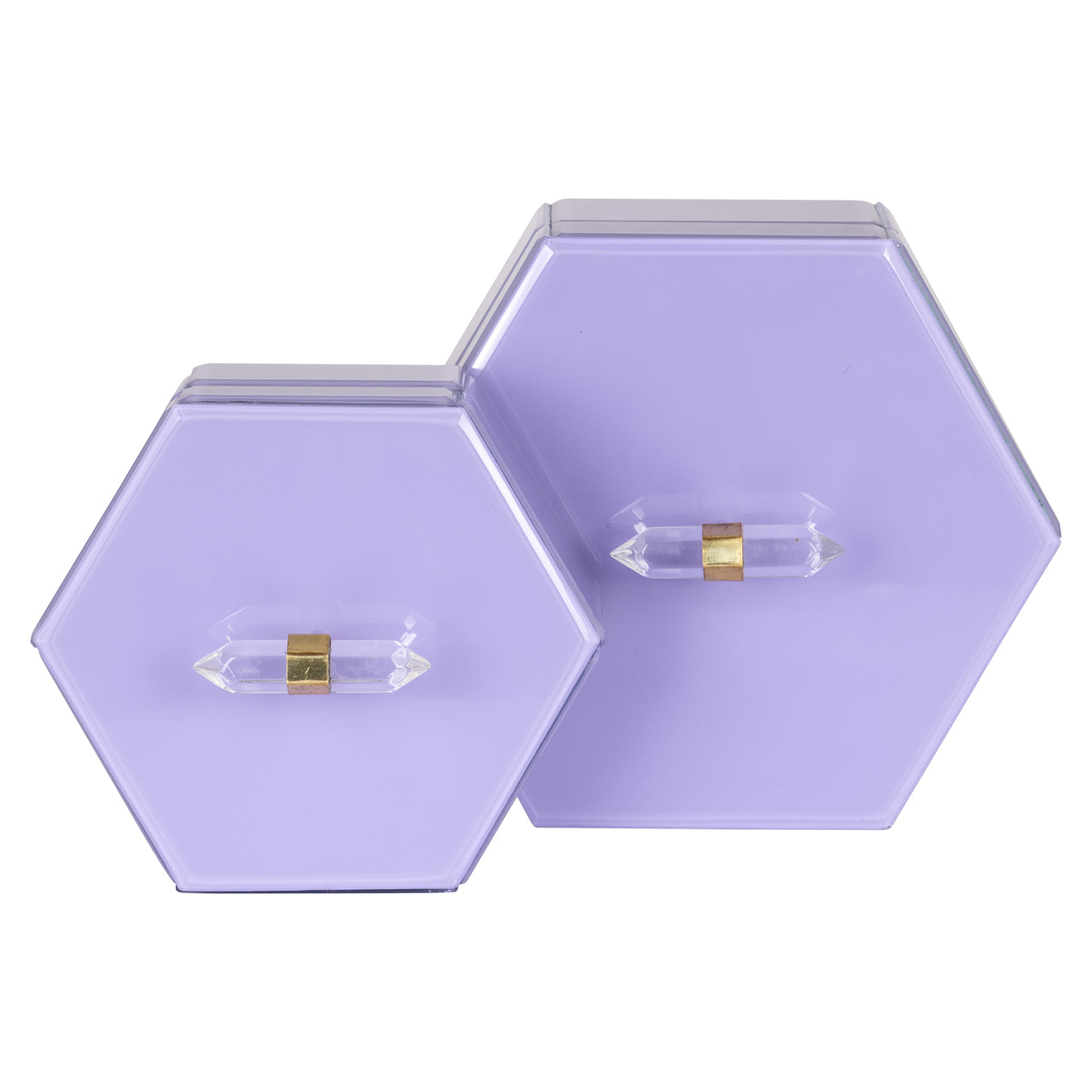 Storage box Jutta purple large
