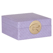 Storage box Joelle purple small