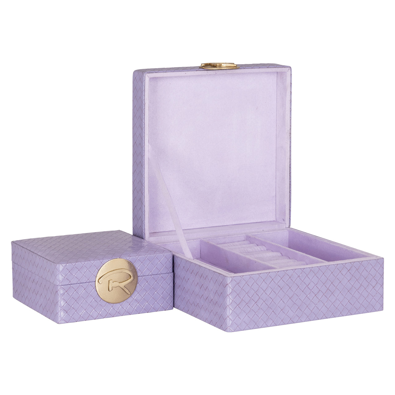 Storage box Joelle purple small