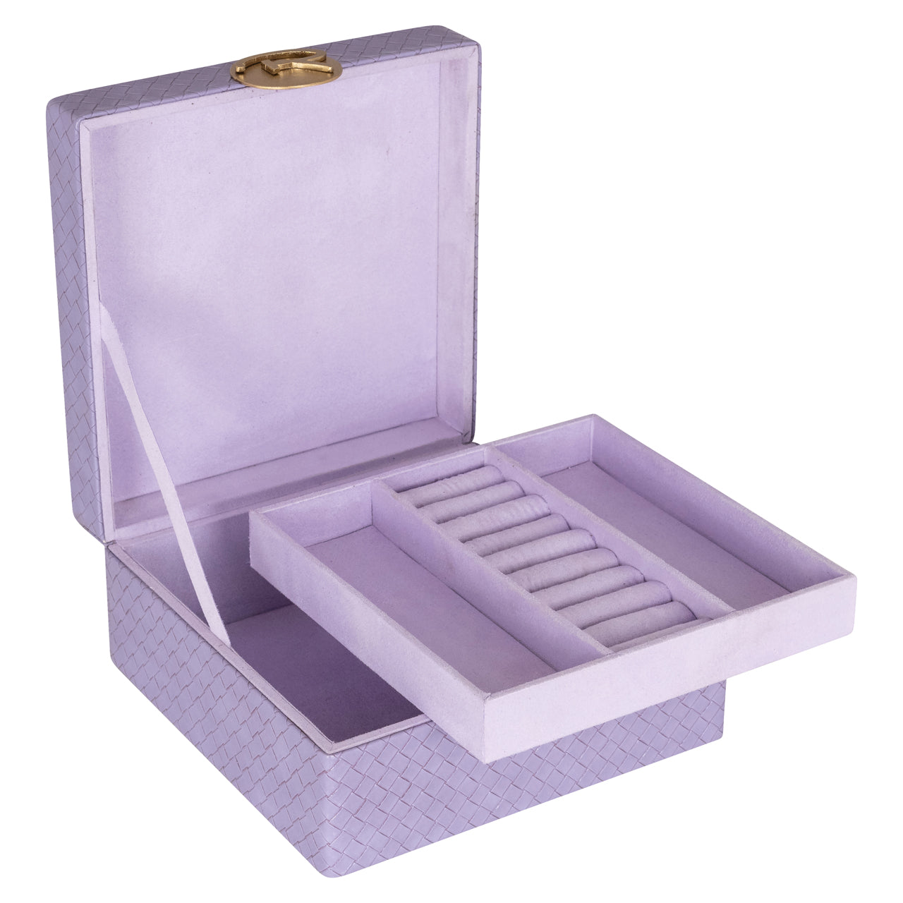 Storage box Joelle purple large