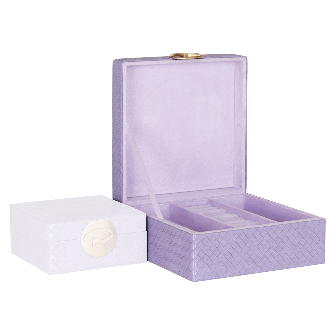 Storage box Joelle purple large