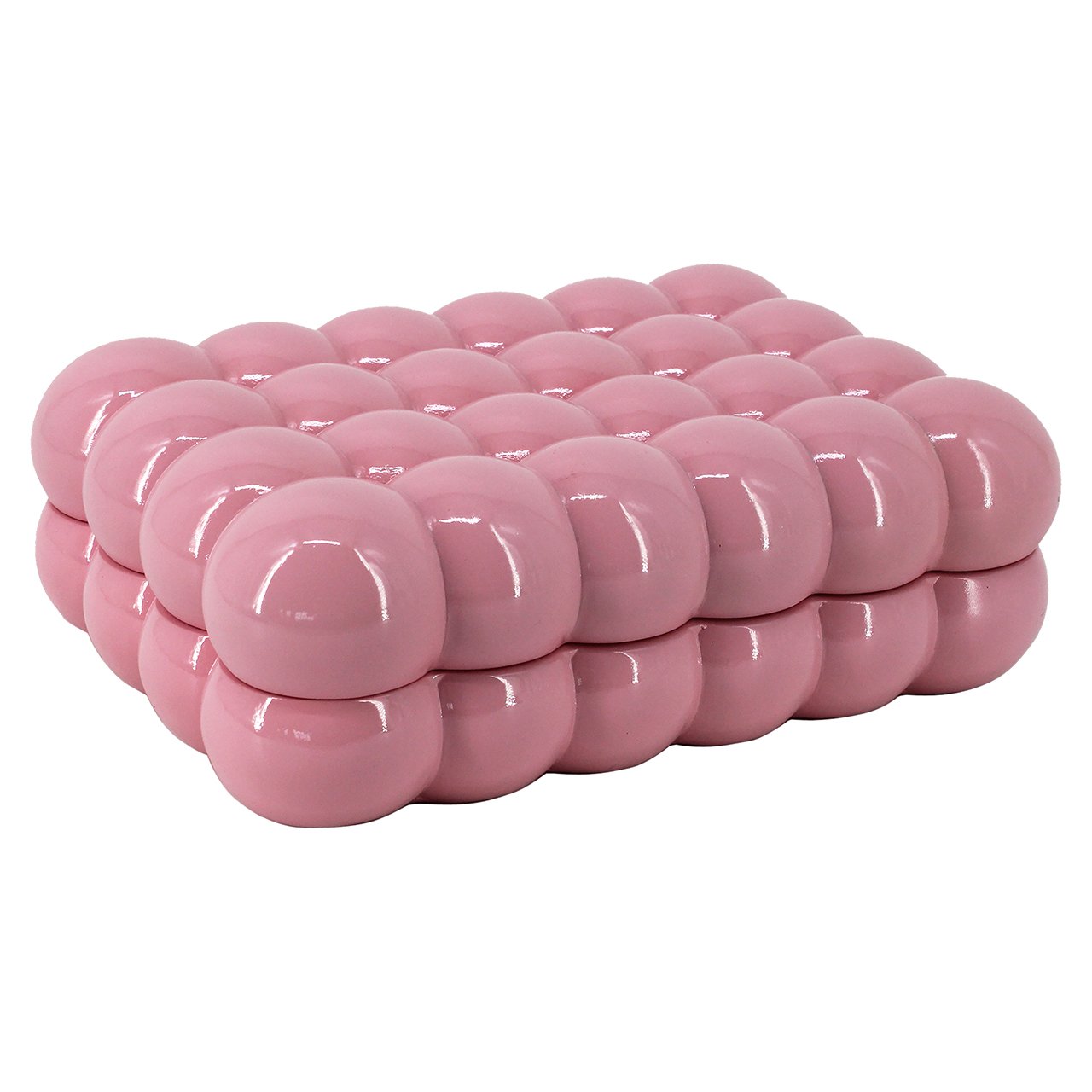 Caja de almacenamiento Cece rosa grande (Rosa)