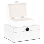 Storage box Myrth white large