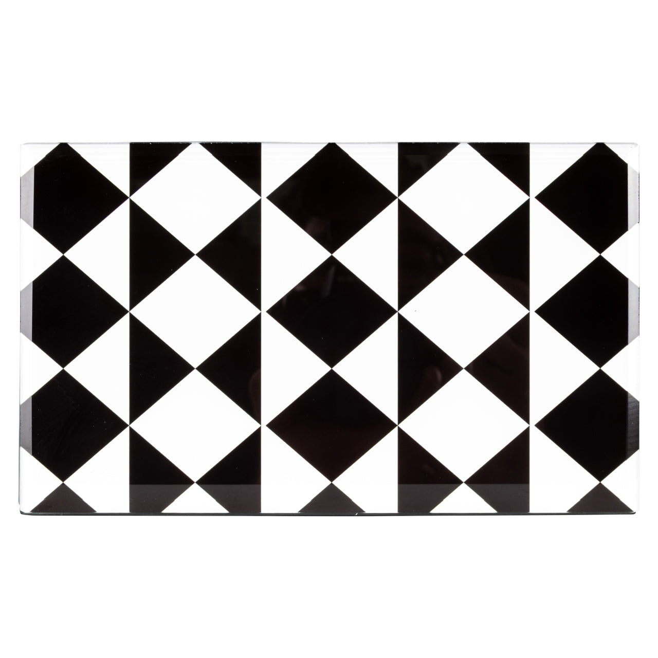 Storage box Silas black/white small