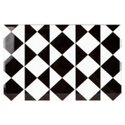 Storage box Silas black/white large