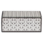 Storage box Feliz black/white small