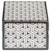 Storage box Feliz black/white small