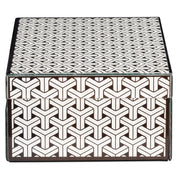 Storage box Feliz black/white large