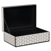 Storage box Feliz black/white large