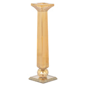 Candle holder Milou amber small