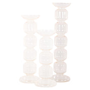 Candle holder Rabia amber large