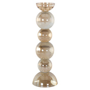 Candle holder Emie brown large