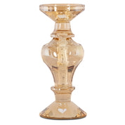 Candle holder Dilan amber small