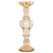 Candle holder Dilan amber large