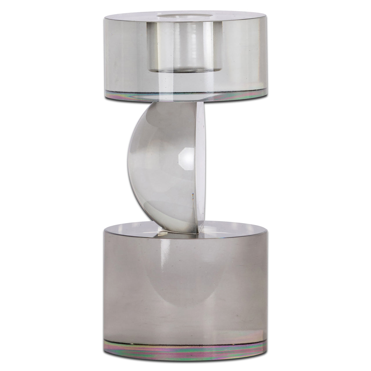 Candle holder Jennyl grey small
