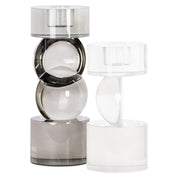 Candle holder Jennyl grey large