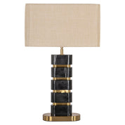 Table lamp Levina black/gold