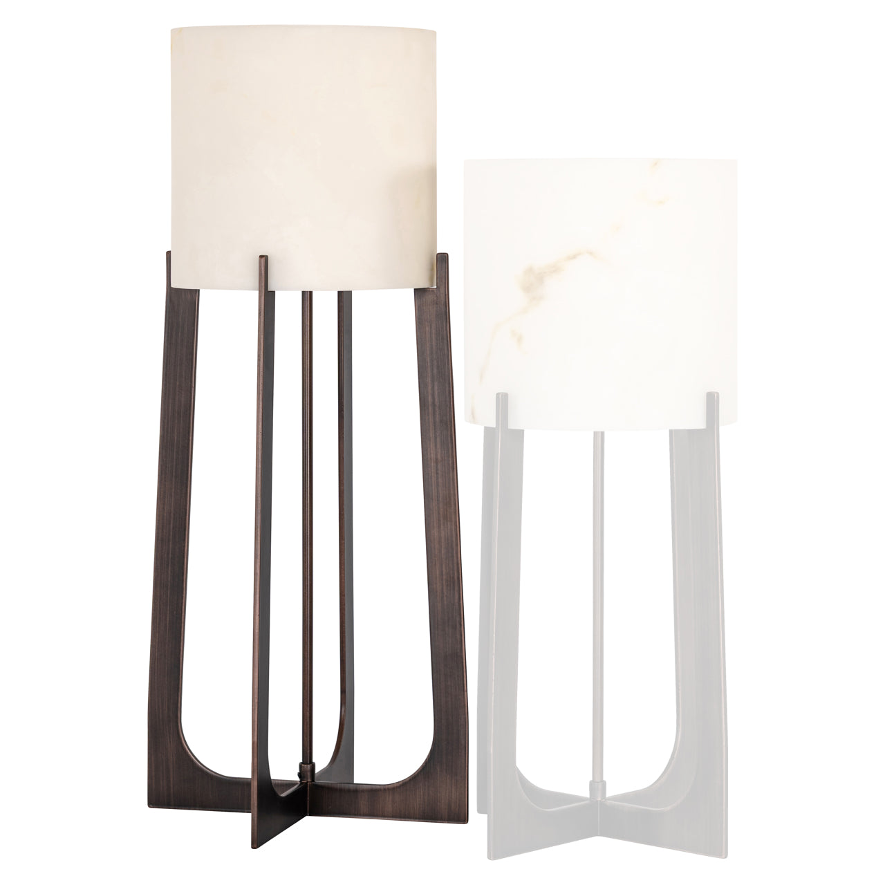 Table lamp Loura bronze large