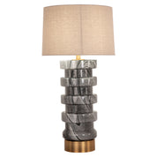 Table lamp Jaylee black/white