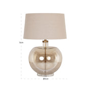 Table lamp Jazzy amber