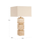 Table lamp Jaella beige