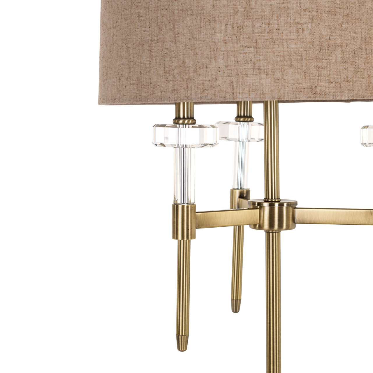 Table lamp Josie brushed gold
