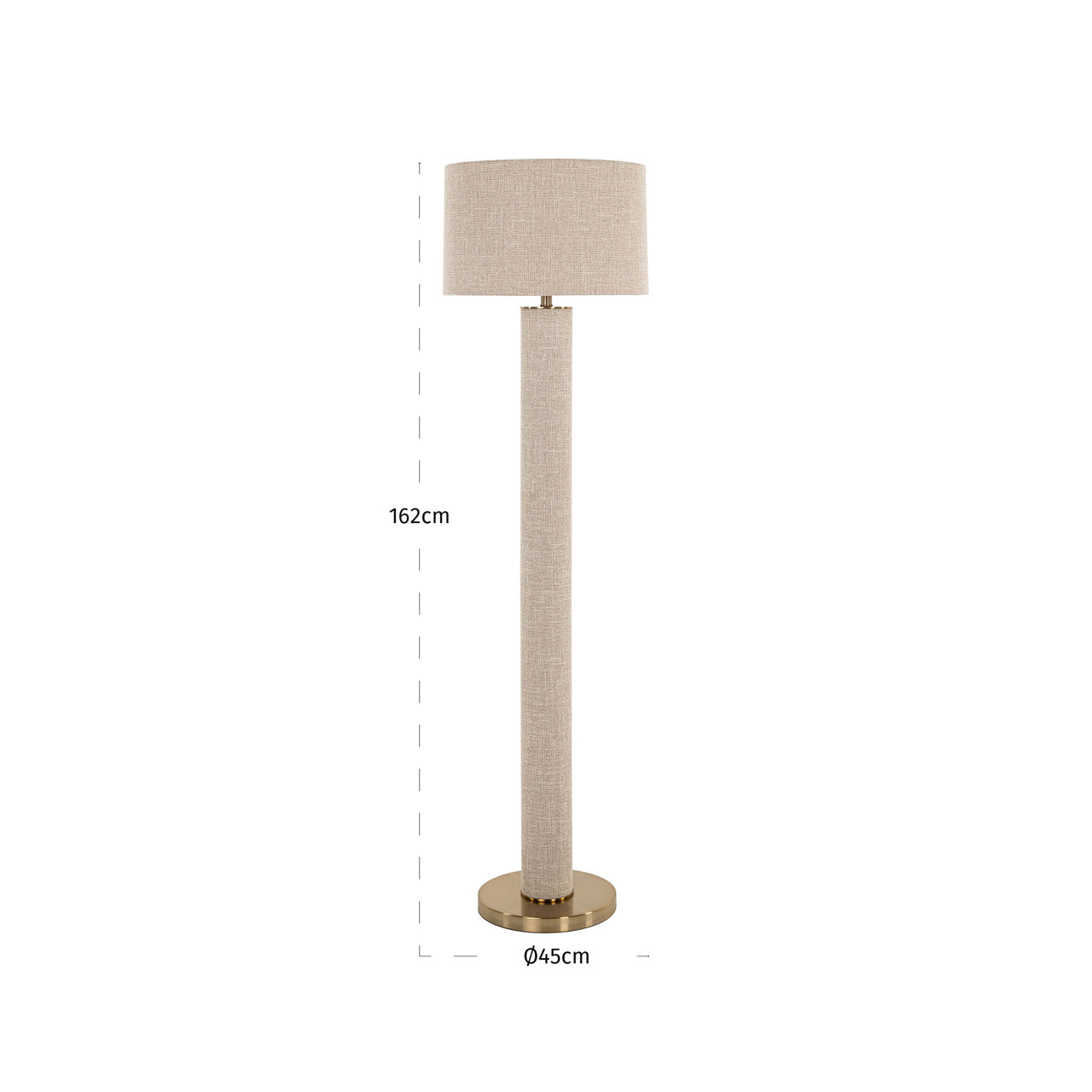 Floor lamp Joline beige