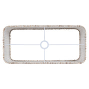 Lampshade Filou cream coco rectangle large