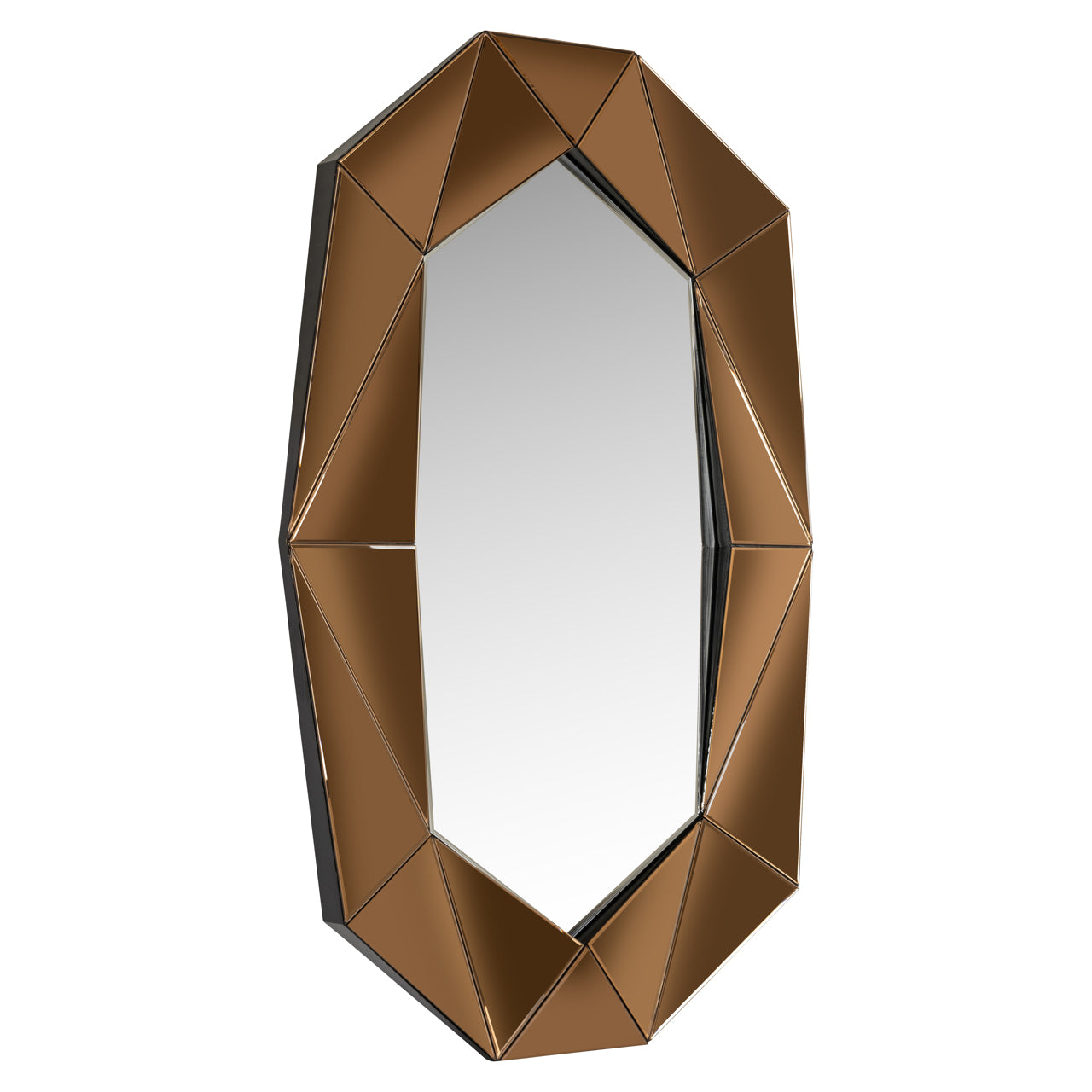 Mirror Jaloe bronze