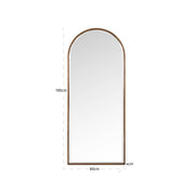 Mirror Maylinn brushed gold