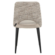 Dining chair Tabitha trendy nature fire retardant (Set of 2)