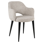 Dining chair Giovanna natural fancy fire retardant