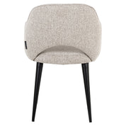 Dining chair Giovanna natural fancy fire retardant