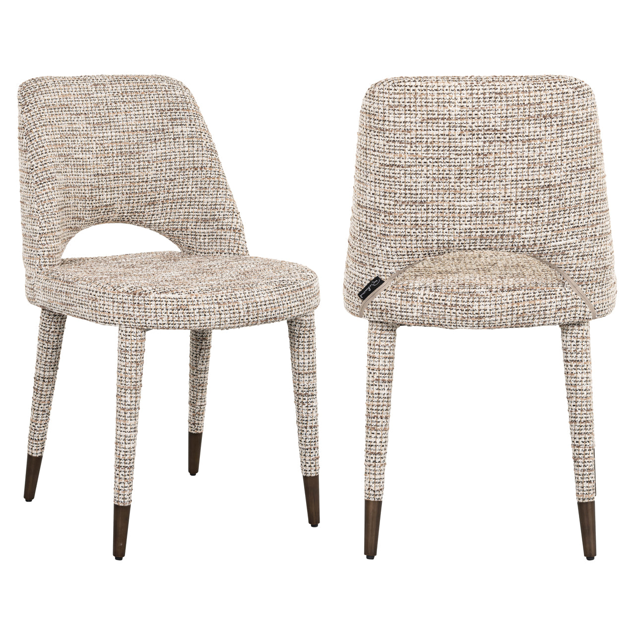 Dining chair Cecilia trendy nature (Set of 2)