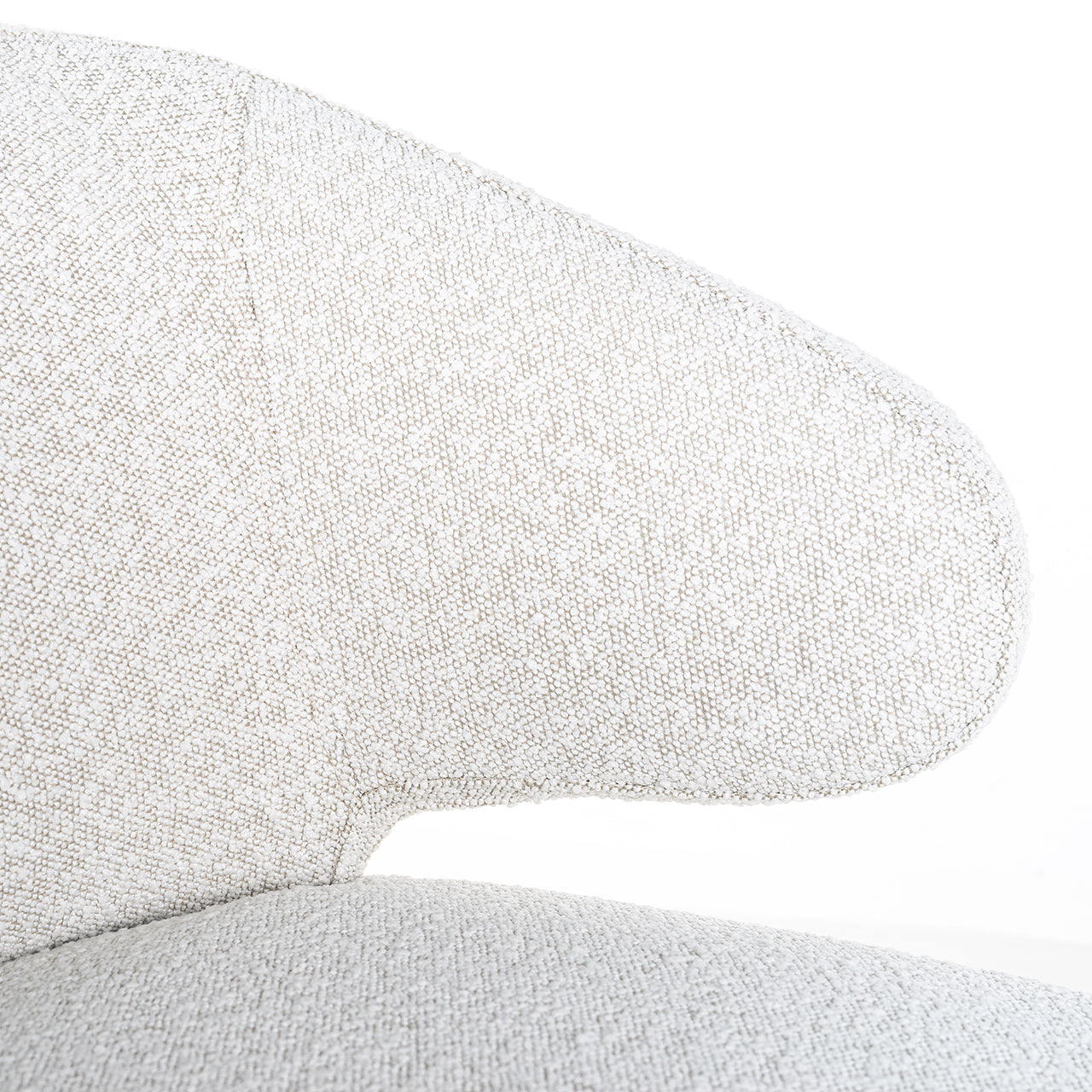 Chair Indigo white bouclé (Copenhagen 900 Bouclé White)