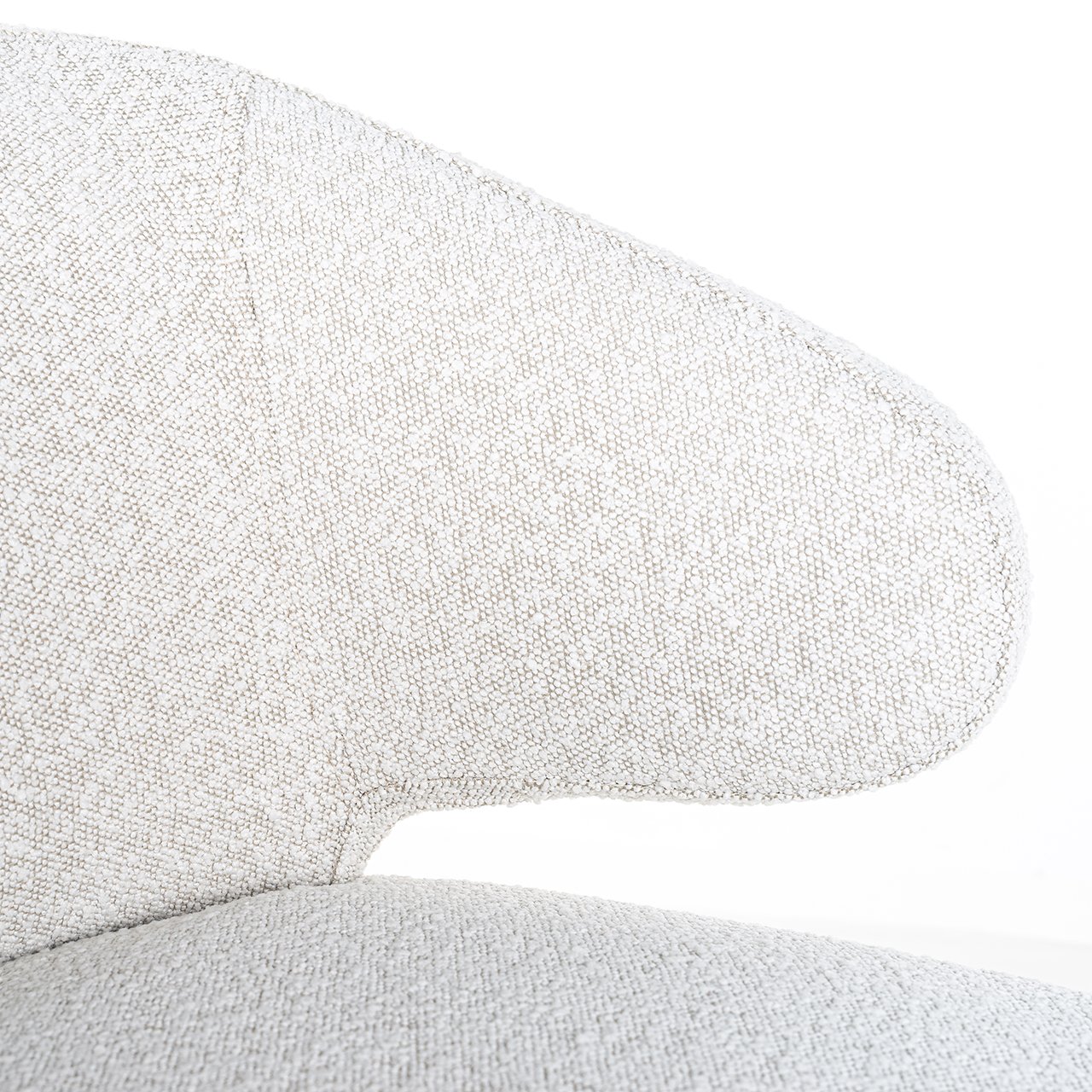 Chair Indigo white bouclé (Copenhagen 900 Bouclé White)