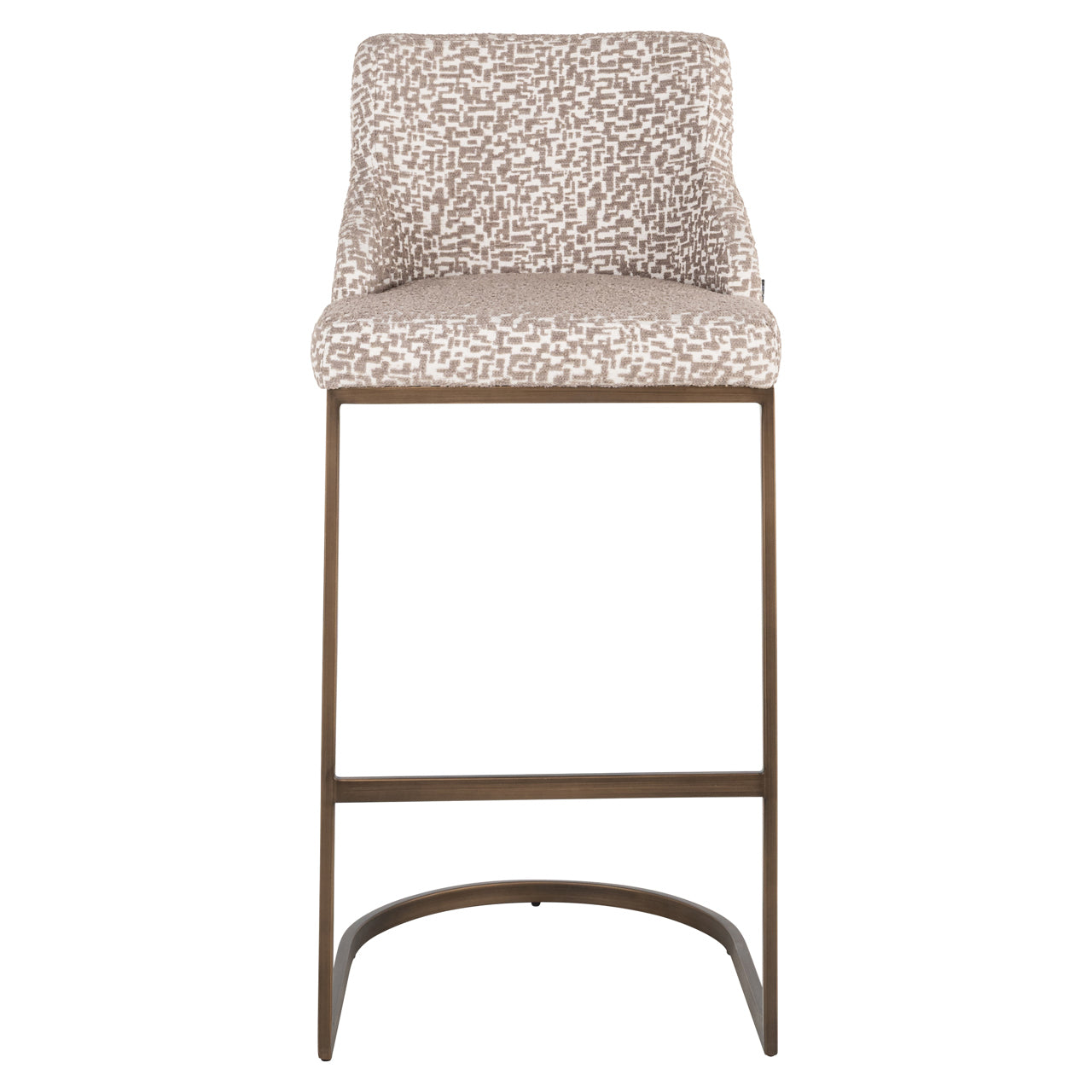 Bar stool Bolton natural geo (Set of 2)
