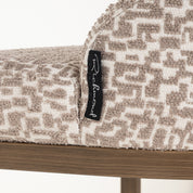 Bar stool Bolton natural geo (Set of 2)